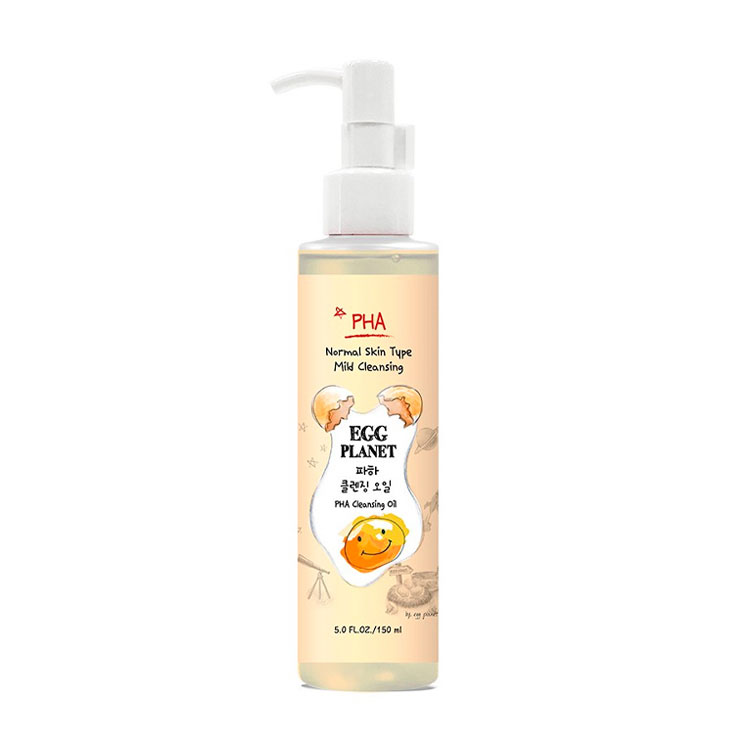 Гідрофільна олія для обличчя Daeng Gi Meo Ri Egg Planet PHA Cleansing Oil для нормальної шкіри обличчя, з PHA кислотами, 150 мл